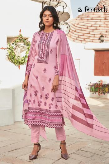 S Nirukht Cotton Satin Salwar kameez wholesaler