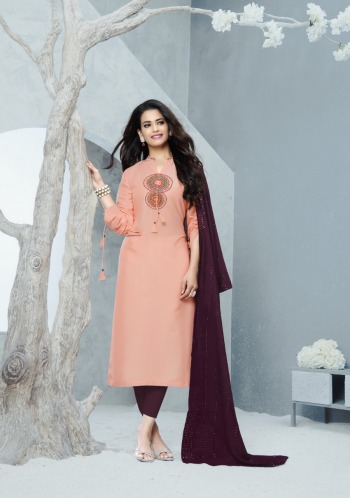 S3 Forever Richi Rich kurtis with Dupatta catalog