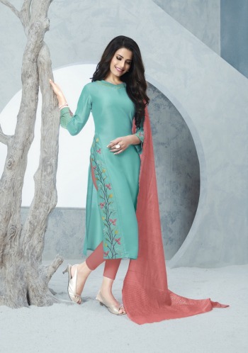 S3 Forever Richi Rich kurtis with Dupatta catalog