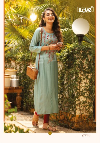 S4U 1love Knotty Tales Rayon kurtis wholesaler