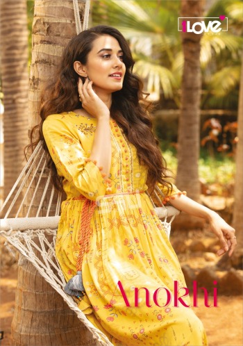 S4U Anokhi Rayon Party wear kurtis wholesaler