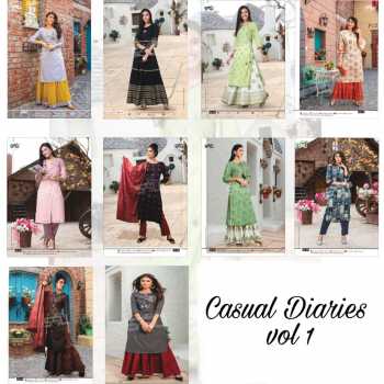 S4U Casual Diaries kurtis with palazzo wholesaler