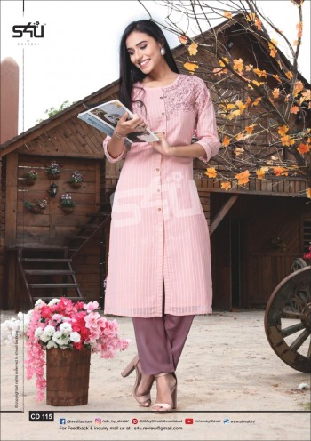 S4U Casual Diaries kurtis with palazzo wholesaler