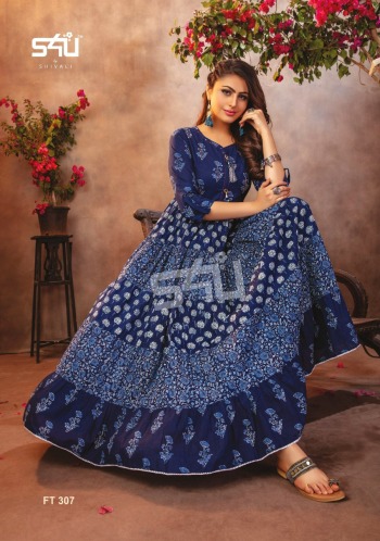 S4U Flairy tales vol 3 Anarkali party wear Gown wholesale price