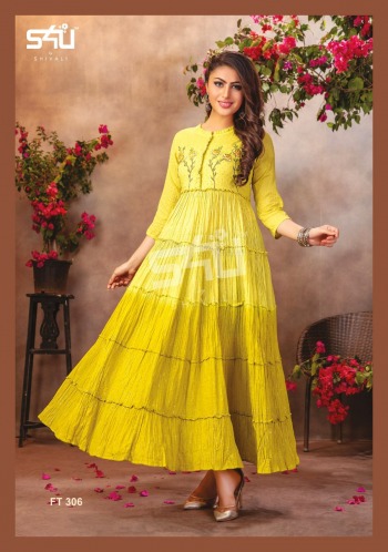 S4U Flairy tales vol 3 Anarkali party wear Gown wholesale price