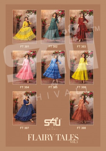 S4U Flairy tales vol 3 Anarkali party wear Gown wholesale price