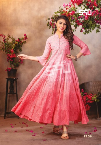 S4U Flairy tales vol 3 Anarkali party wear Gown wholesale price