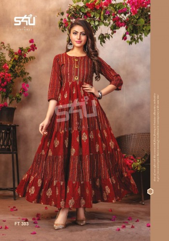 S4U Flairy tales vol 3 Anarkali party wear Gown wholesale price