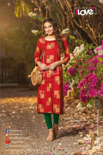 S4U Glamour Rayon kurtis wholesaler