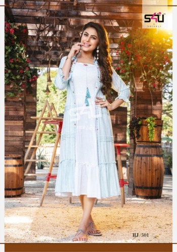 S4U Hello Jacket vol 5 Kurtis catalog wholesaler