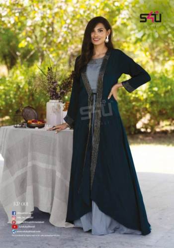 S4U-Kitty-Party-Georgette-Party-wear-gown-wholesale-Price-4