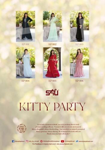 S4U-Kitty-Party-Georgette-Party-wear-gown-wholesale-Price-5