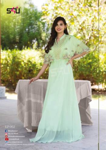 S4U-Kitty-Party-Georgette-Party-wear-gown-wholesale-Price-7