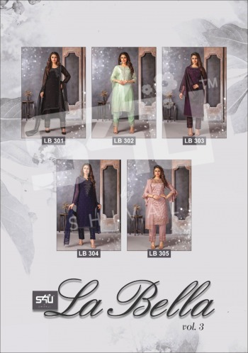 S4U La Bella vol 3 party wear Suits wholesaler