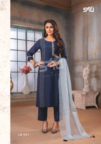 S4U La bella vol 5 Kurtis with pant buy wholesale Price