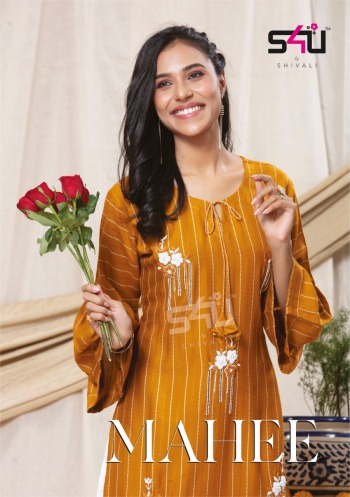 S4U mahee Rayon Kurtis with Sharara buy wholesale price