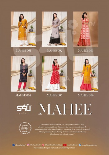 S4U mahee Rayon Kurtis with Sharara buy wholesale price