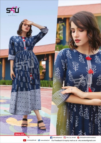 S4U Maria vol 2 rayon Kurtis wholesaler