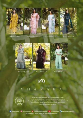 S4U Sharara Silk Wedding bridal Readymade Suits