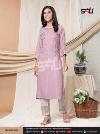 S4U-Sparkle-Luxury-kurtis-with-Pant-catalog-wholesaler-2