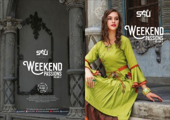 S4U Weekend Passion vol 4 Hit List kurtis catalog wholesaler