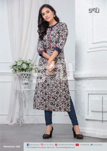 S4U Womaniya vol 15 Modal Silk kurtis Wholesaler