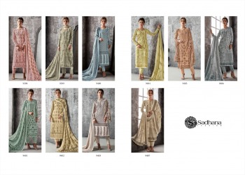Sadhana fashion vol 34 pashmina Winter Salwar Kameez wholesaler