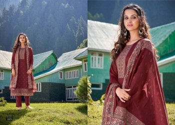 Sahiba Mahira Pashmina Winter Woollen Salwar KAmeez wholesaler