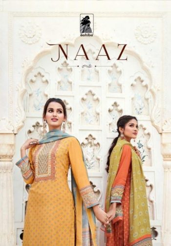 Sahiba Naaz Muzlin Silk hand work Salwar Kameez