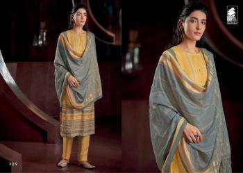 Sahiba The Weave Cotton Satin Hand work Salwar Kameez wholesaler