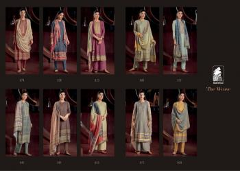 Sahiba The Weave Cotton Satin Hand work Salwar Kameez wholesaler