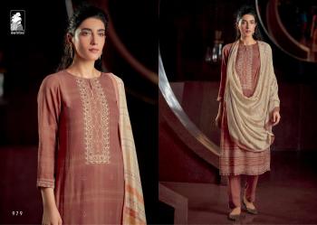 Sahiba The Weave Cotton Satin Hand work Salwar Kameez wholesaler