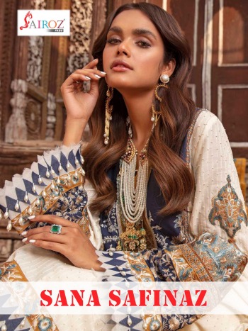 Sairoz Sana Safinaz Cotton Pakistani Suits catalog wholesaler