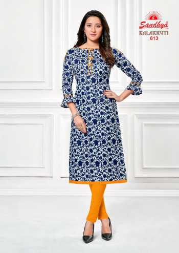 Sandhya kalakruti vol 20 Cotton Casual wear kurtis