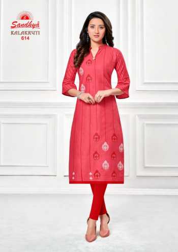 Sandhya kalakruti vol 20 Cotton Casual wear kurtis