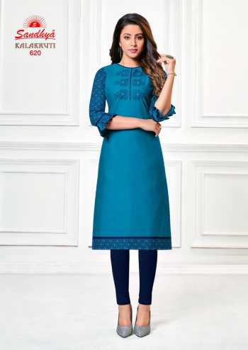 Sandhya kalakruti vol 20 Cotton Casual wear kurtis