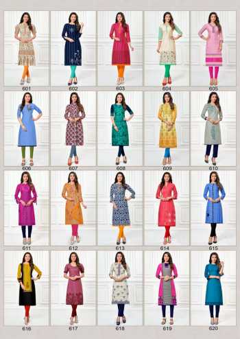 Sandhya kalakruti vol 20 Cotton Casual wear kurtis