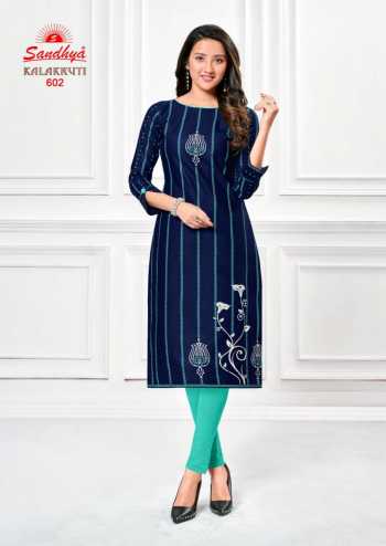 Sandhya kalakruti vol 20 Cotton Casual wear kurtis