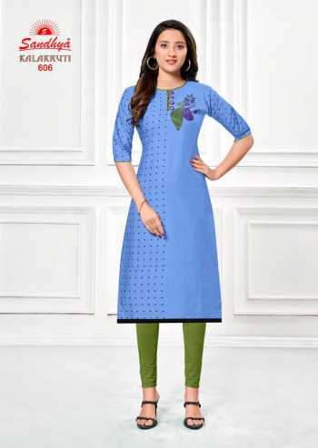 Sandhya kalakruti vol 20 Cotton Casual wear kurtis