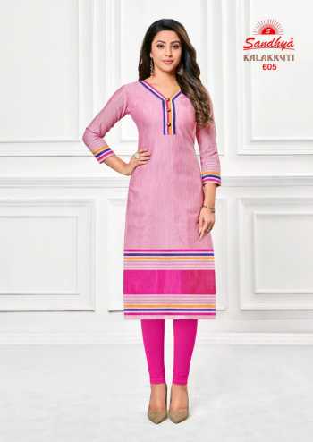 Sandhya kalakruti vol 20 Cotton Casual wear kurtis