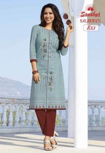 Sandhya-Kalakruti-vol-23-Cotton-Daily-wear-kurtis-wholesaler-11