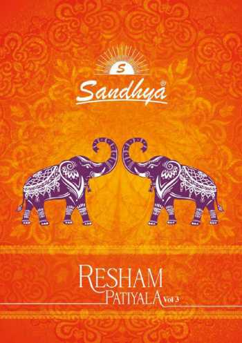 Sandhya Resham patiyala vol 3 Cotton punjabi Dress wholesale price