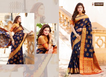 Sangam print Kanjivaram Silk Saree wholesaler