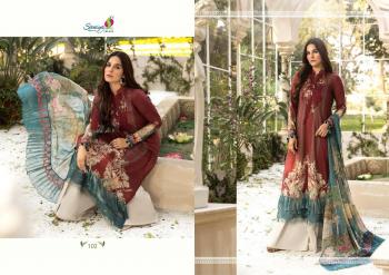 Saniya trends mariya b lawn m print pakistani suits catalog