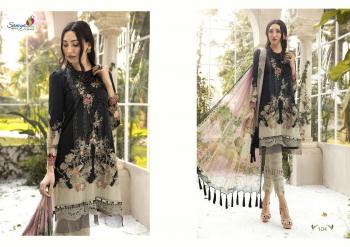 Saniya trends mariya b lawn m print pakistani suits catalog