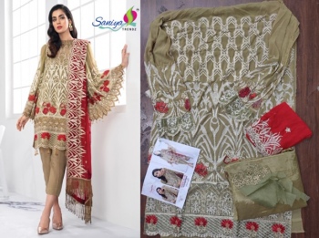 Saniya Trendz Akbar Aslam Georgette pakistani Suits wholesaler