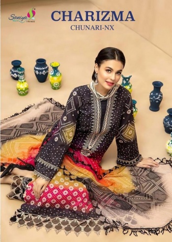 saniya trendz Charizma Chunari nx Pakistani Suit