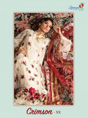 Saniya Trendz Crimson 21 nx pakistani Suits