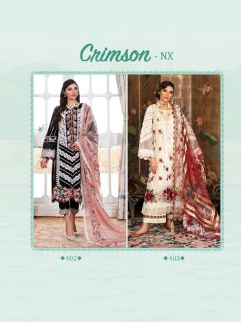 Saniya Trendz Crimson 21 nx pakistani Suits