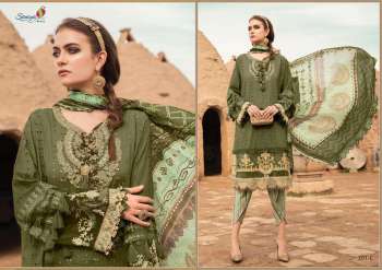 Saniya Trendz Maria b Lawn 2021 Cambric Cotton Pakistani Suits